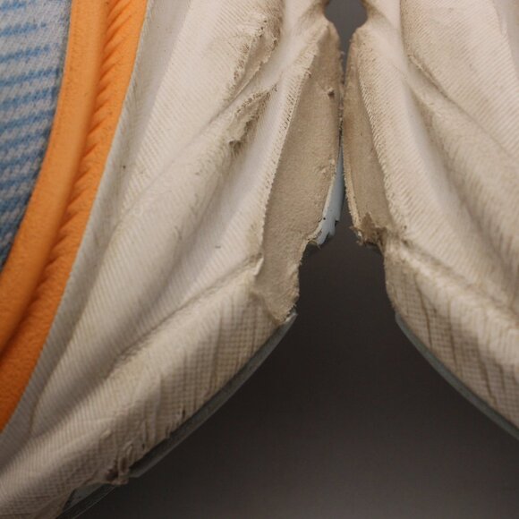 Hoka One One Clifton 9 Women’s Size 8 B Blue Orange Running Sneakers Shoes - Picture 12 of 13